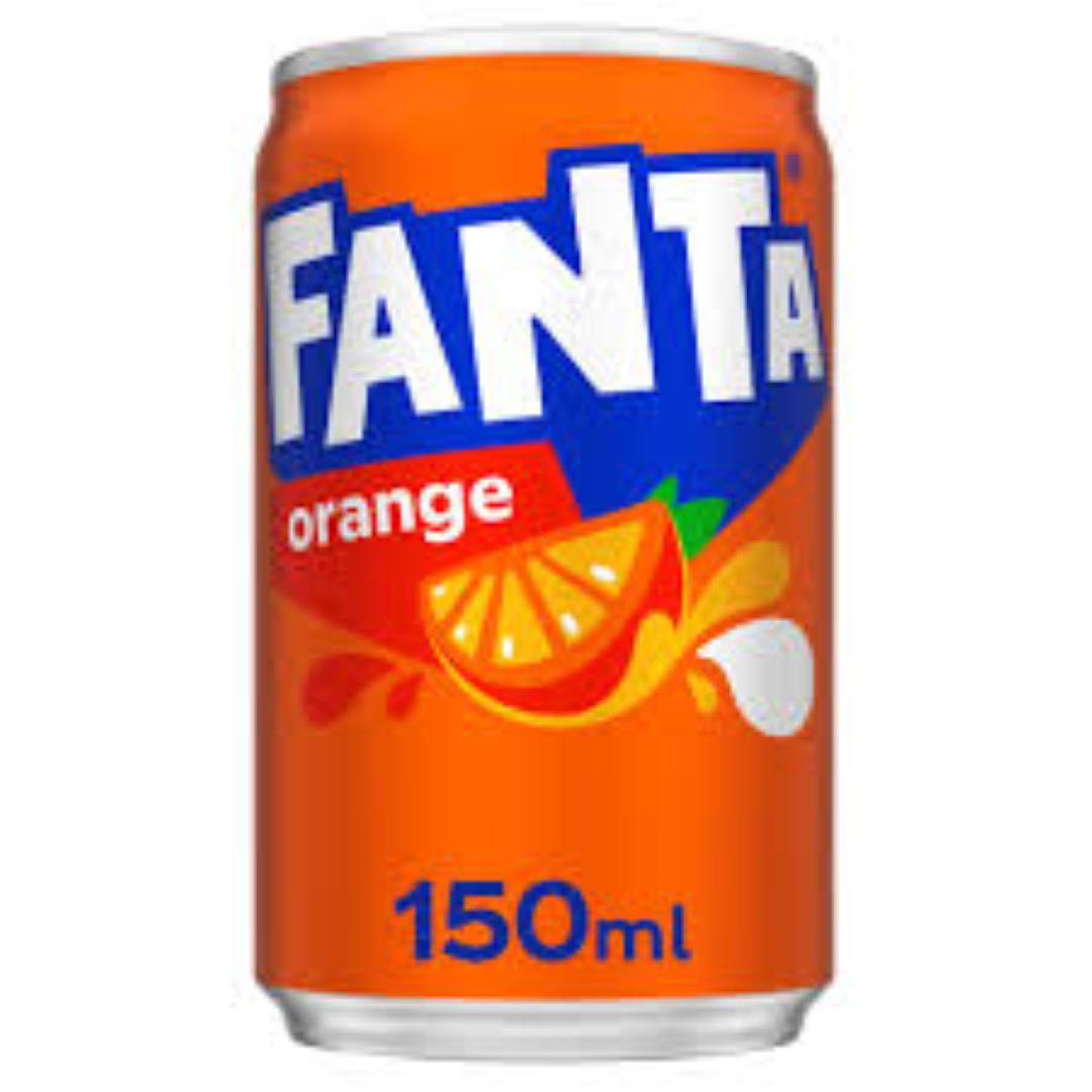 FANTA ORANGE CAN  150ML